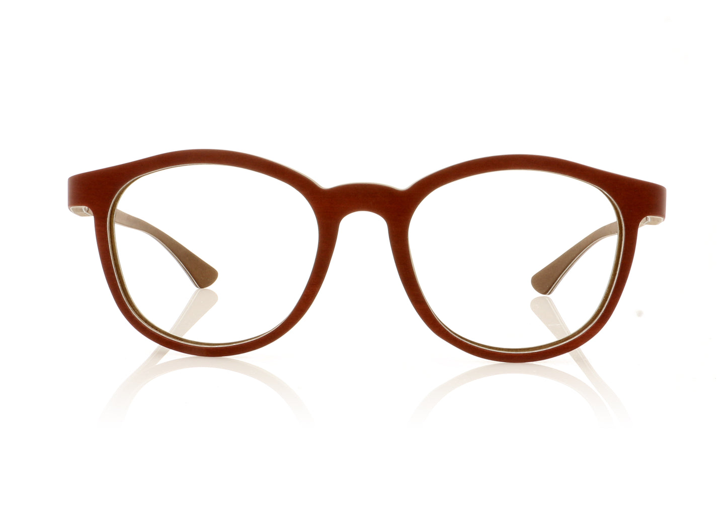 W-eye Alpha 2 M3 Red Glasses - Front