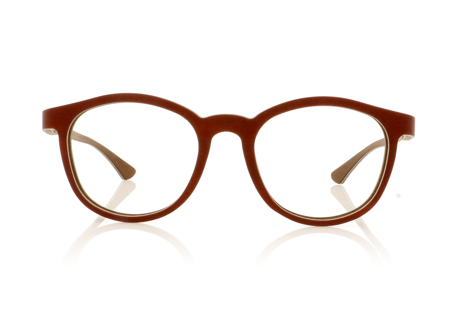 W-eye Alpha 2 M3 Red Glasses - Front