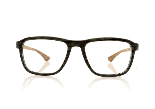 W-eye Alpha 3 M35A Grey Glasses - Front