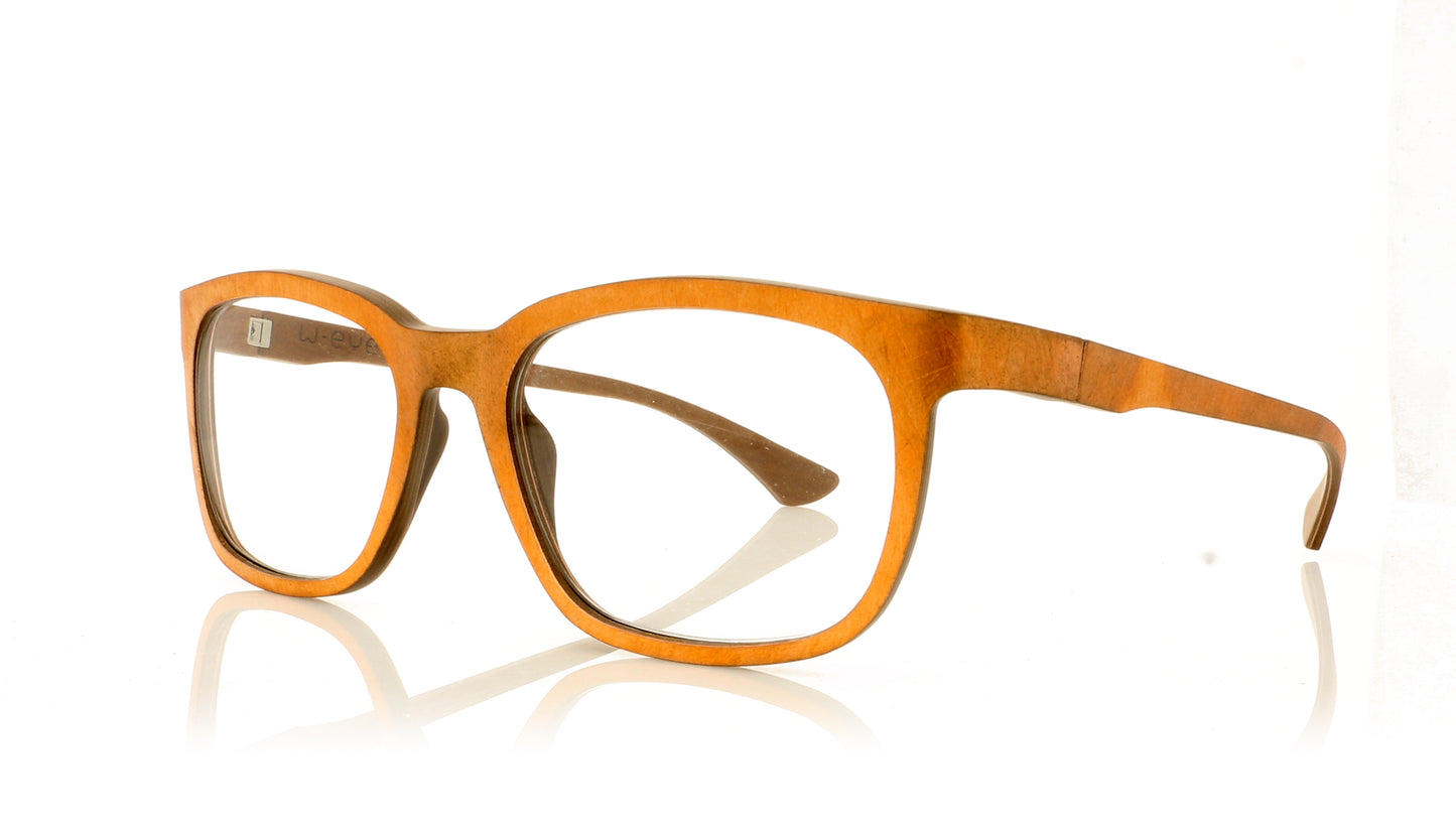 W-eye Alpha 4 MO2T Copper Glasses - Angle