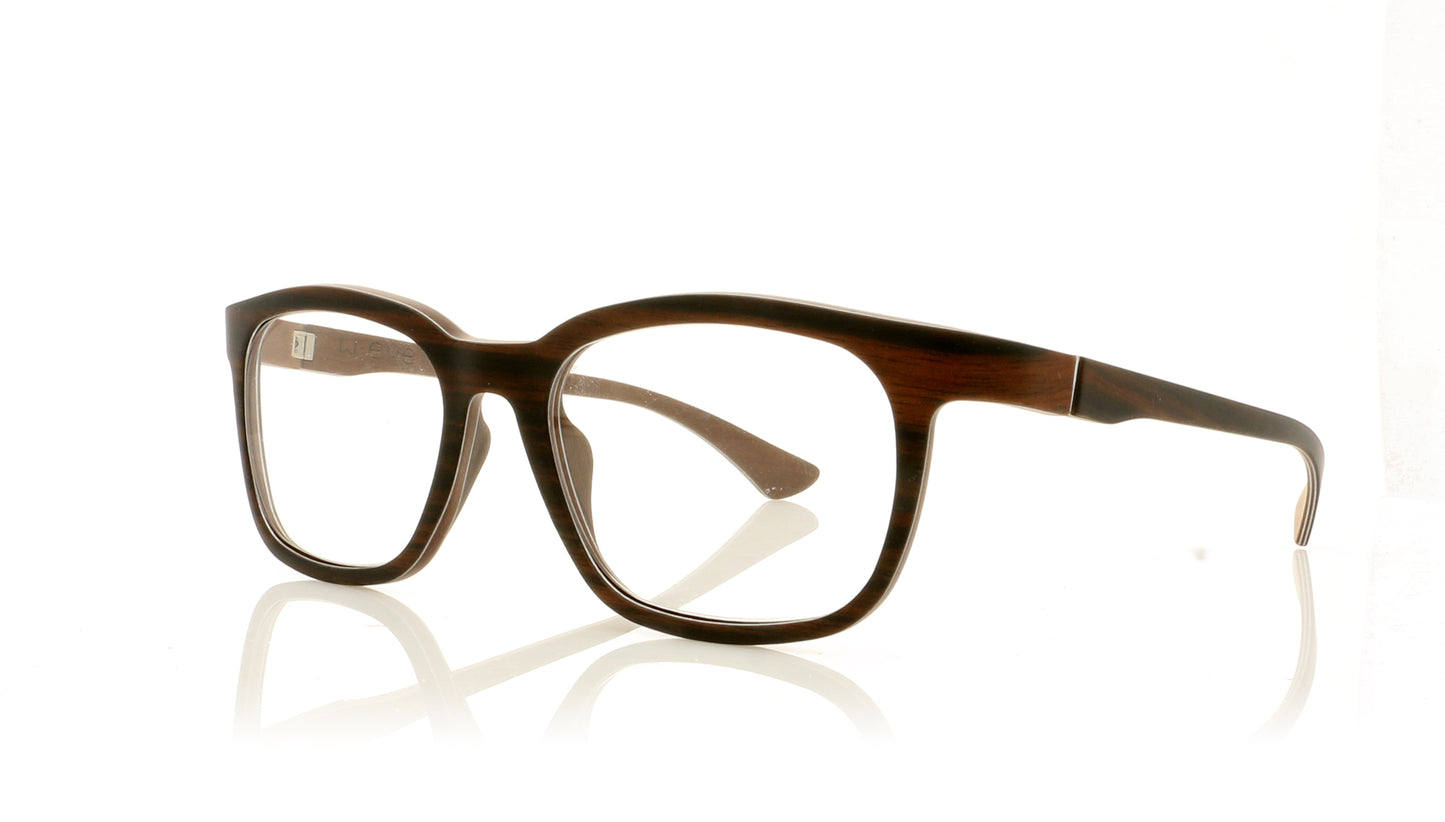 W-eye Alpha 4 a4 S2 3A BRN Brown Glasses - Angle