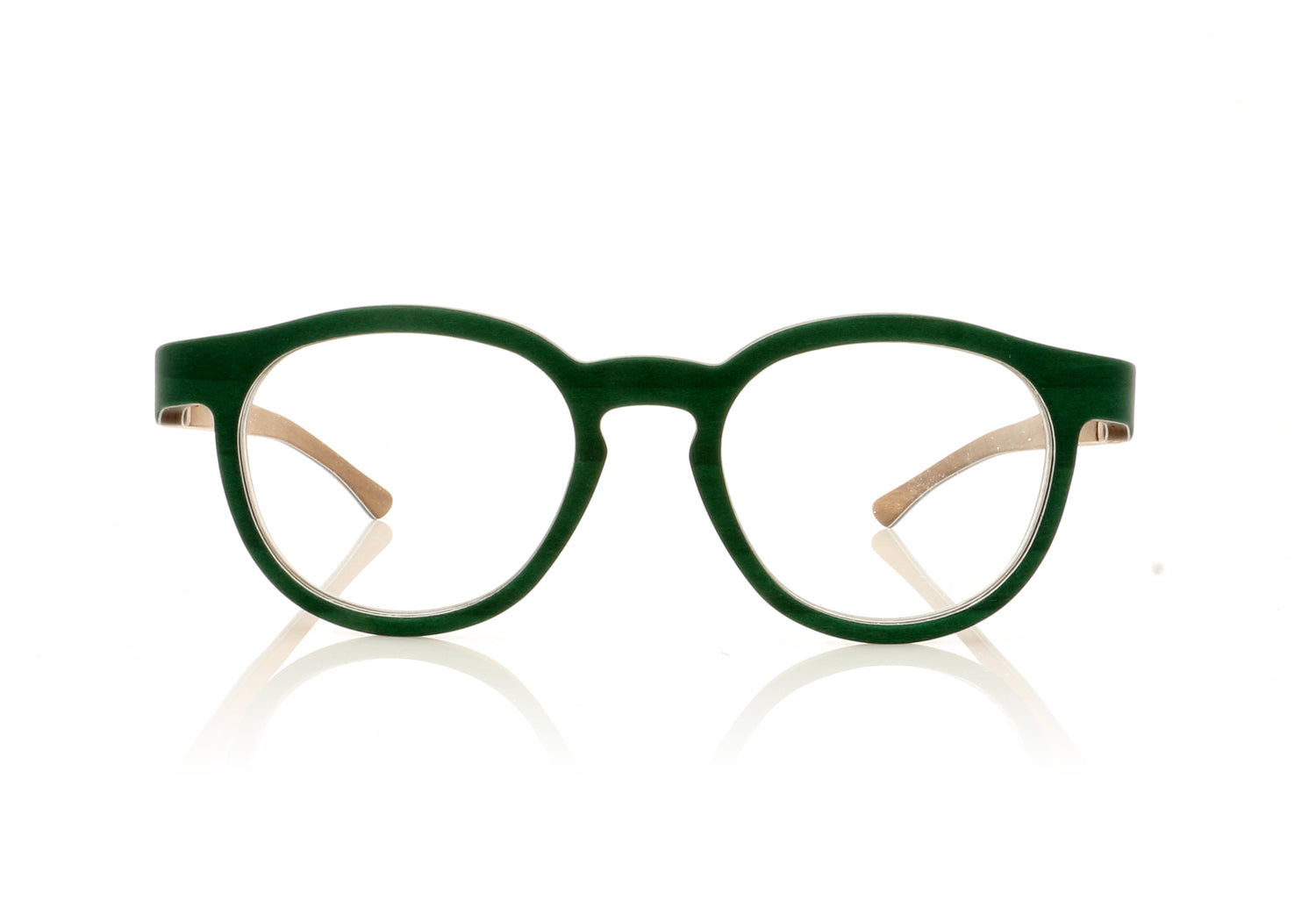 W-eye Hyles GN Green Glasses - Front