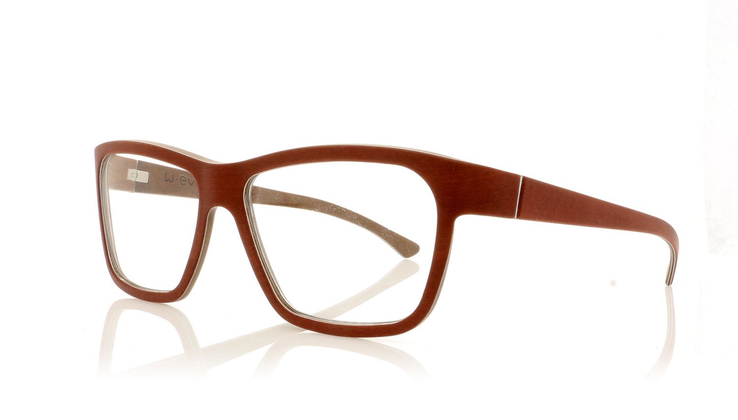 W-eye Lysandra RD Red Glasses - Angle