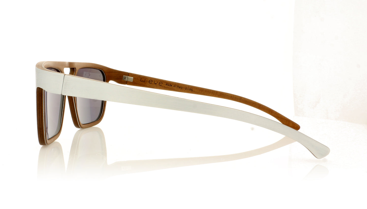 W-eye Polygonia ALU Silver Sunglasses - Side