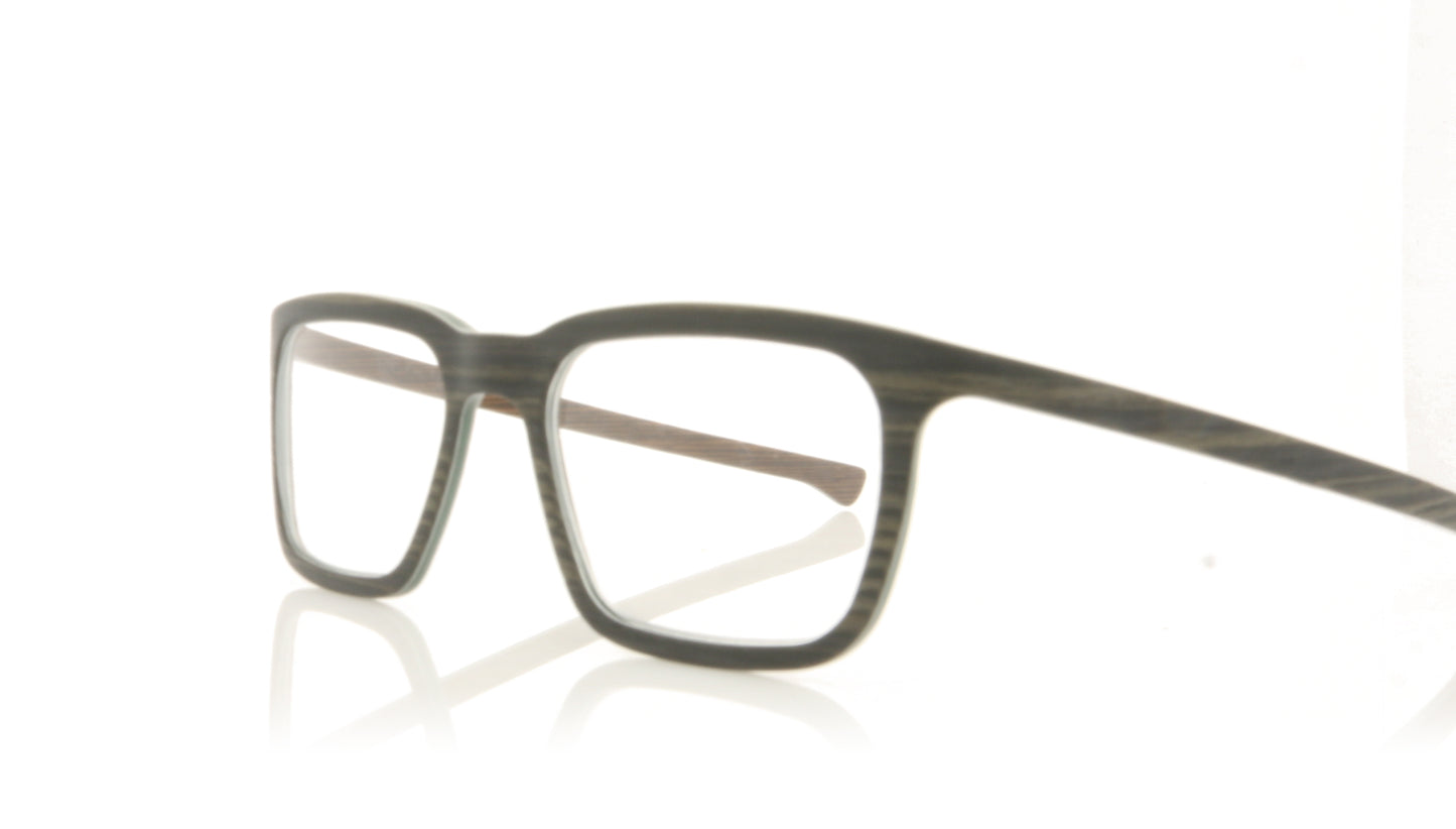 W-eye 602 EG Ebano Green Glasses - Angle
