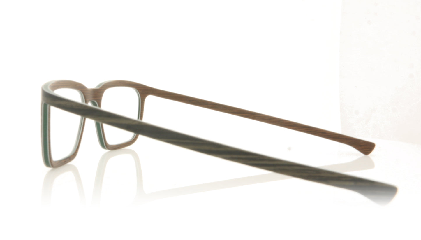 W-eye 602 EG Ebano Green Glasses - Side