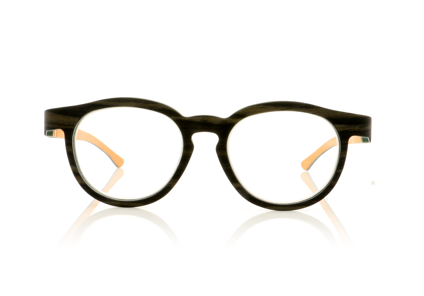 W-eye YK 16S W19H Grey Glasses - Front