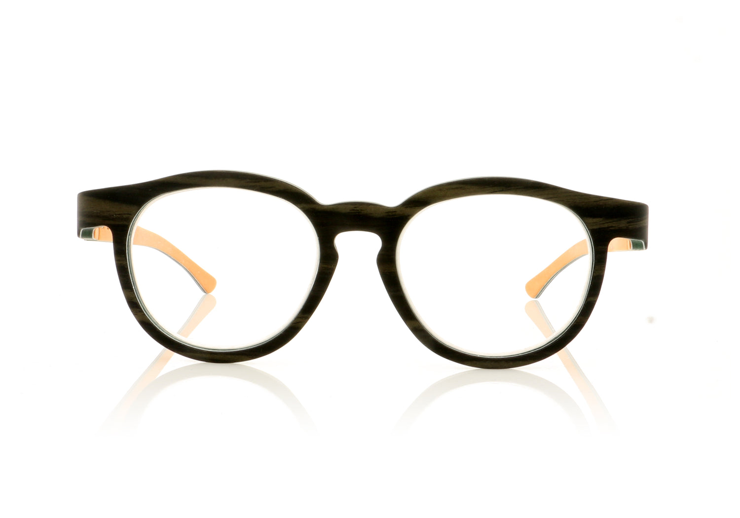 W-eye YK 16S W19H Grey Glasses - Front