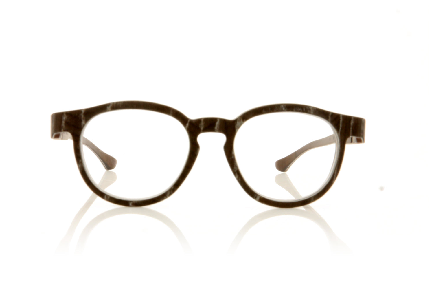 W-eye YK Z10V Smoked Cherry Glasses - Front