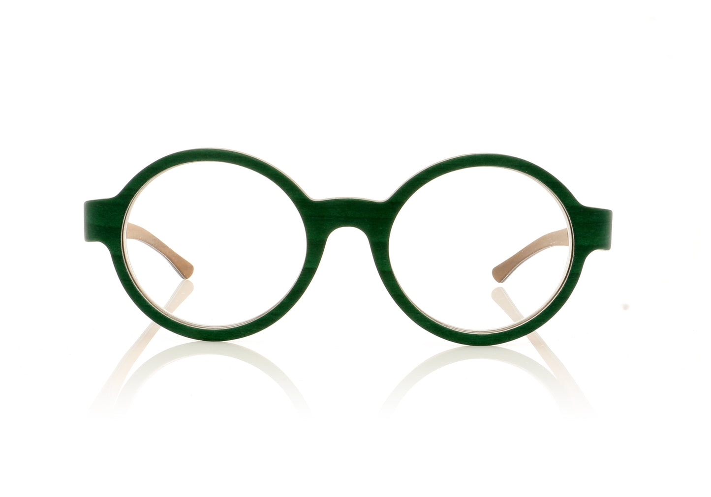 W-eye Lopinga YM19s Y08H Green Glasses - Front