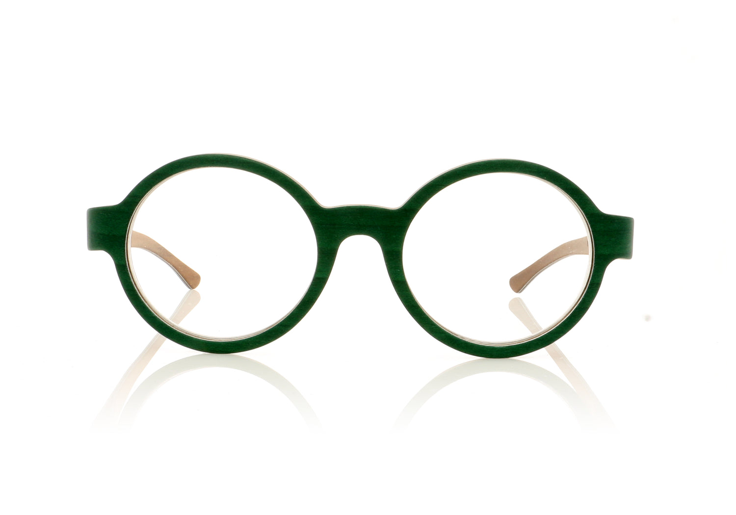 W-eye Lopinga YM19s Y08H Green Glasses - Front