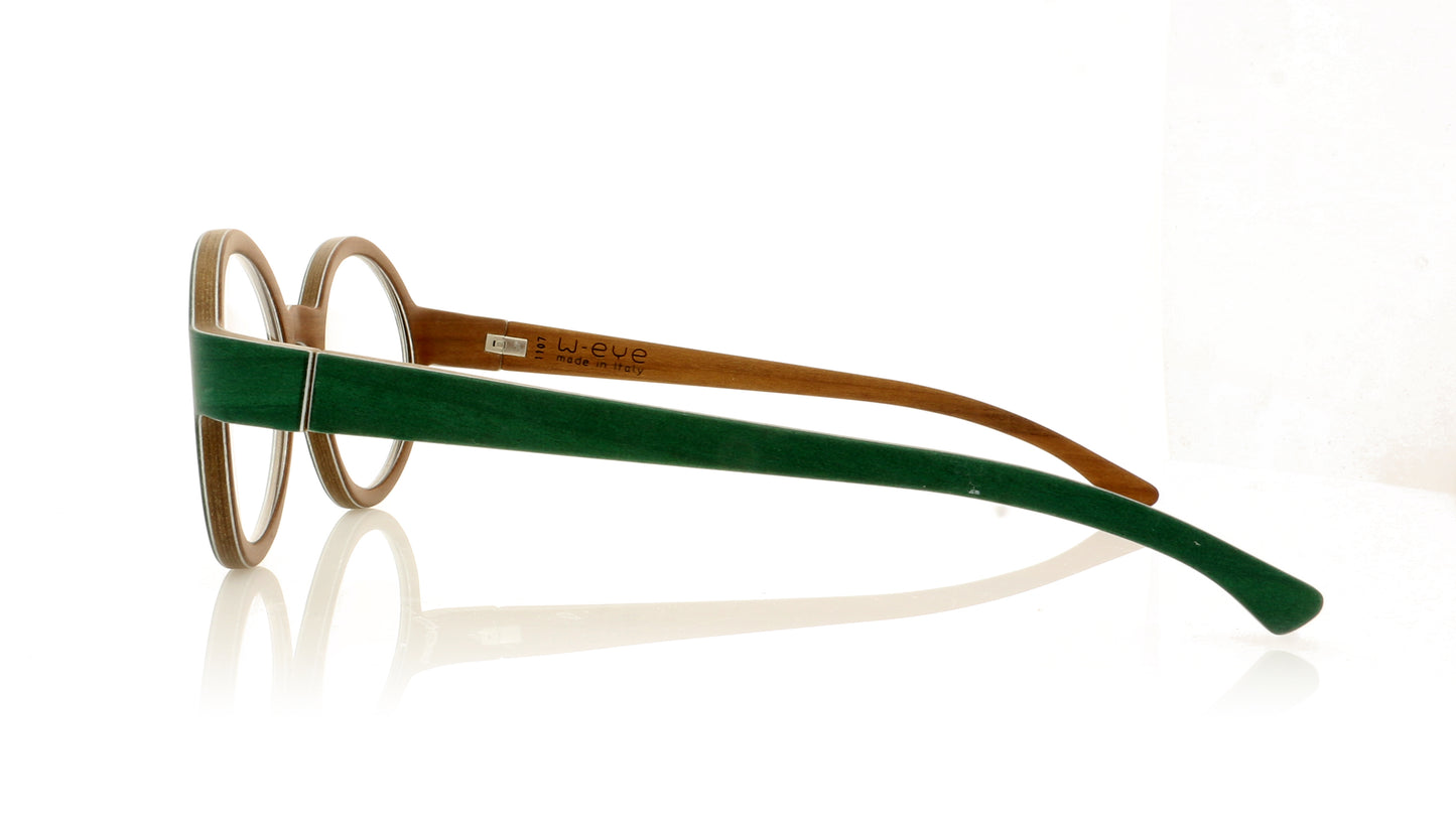 W-eye Lopinga YM19s Y08H Green Glasses - Side