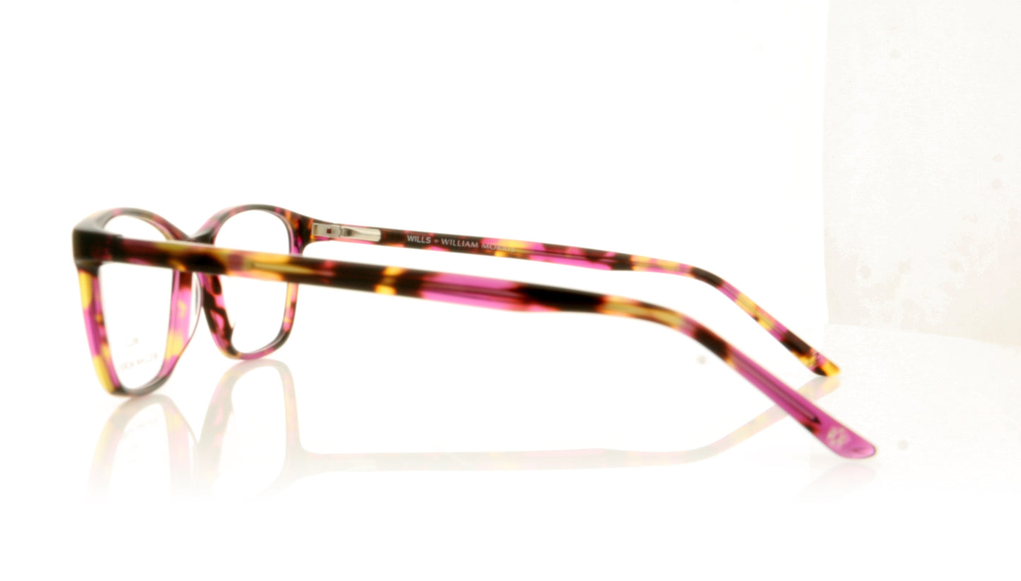 William Morris Wills 20003 WI20003 C2 Purple Tort Glasses - Side