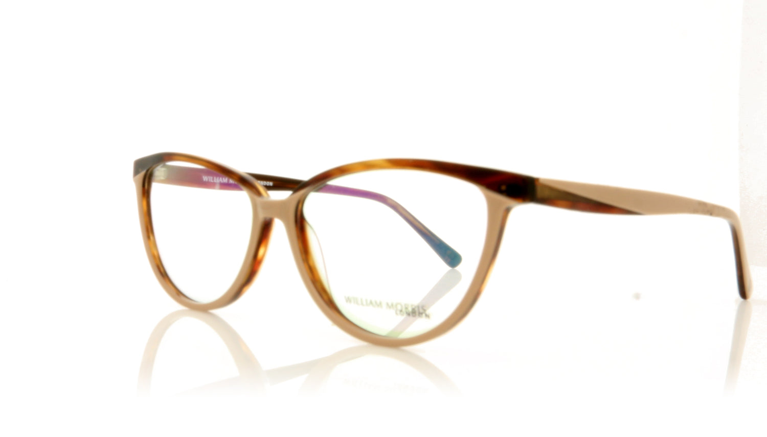 William Morris WM6968 C1 Brown Glasses - Angle