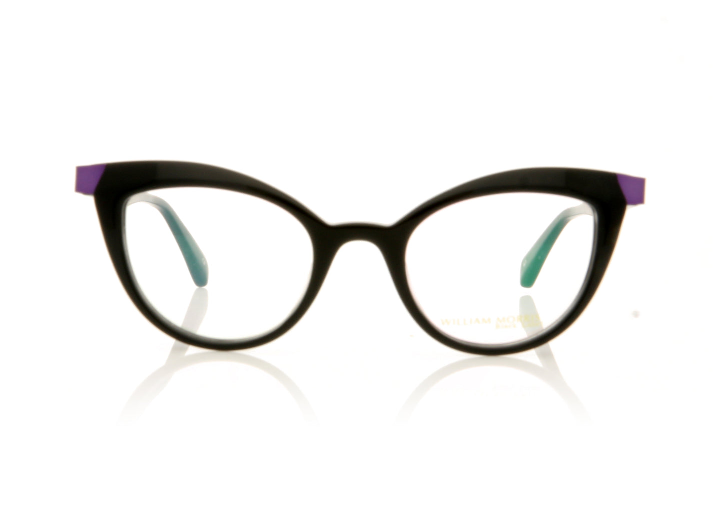 William Morris WMBL040 C3 Black Glasses - Front