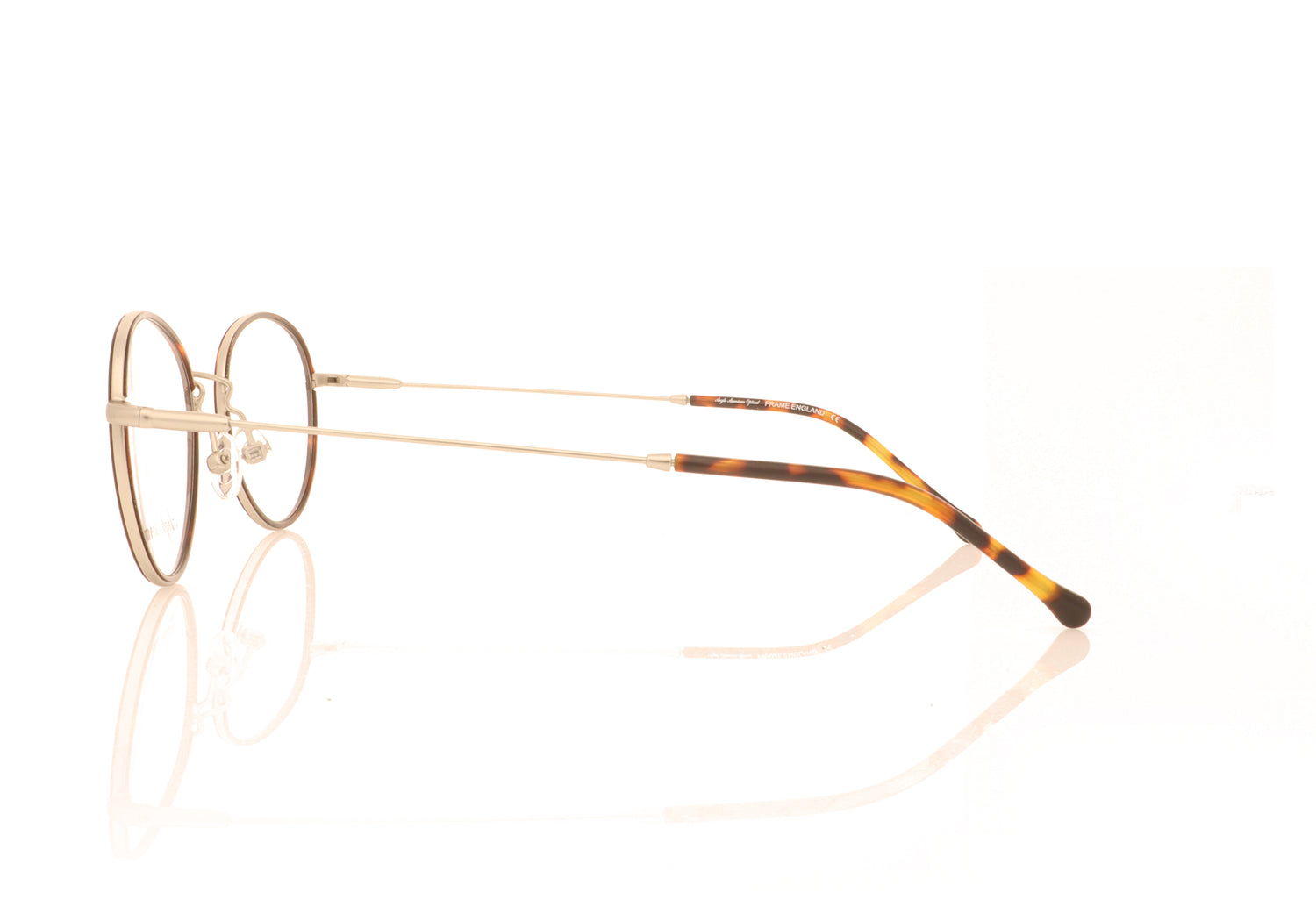 Anglo American Optical M621 MSIL Silver Glasses - Side