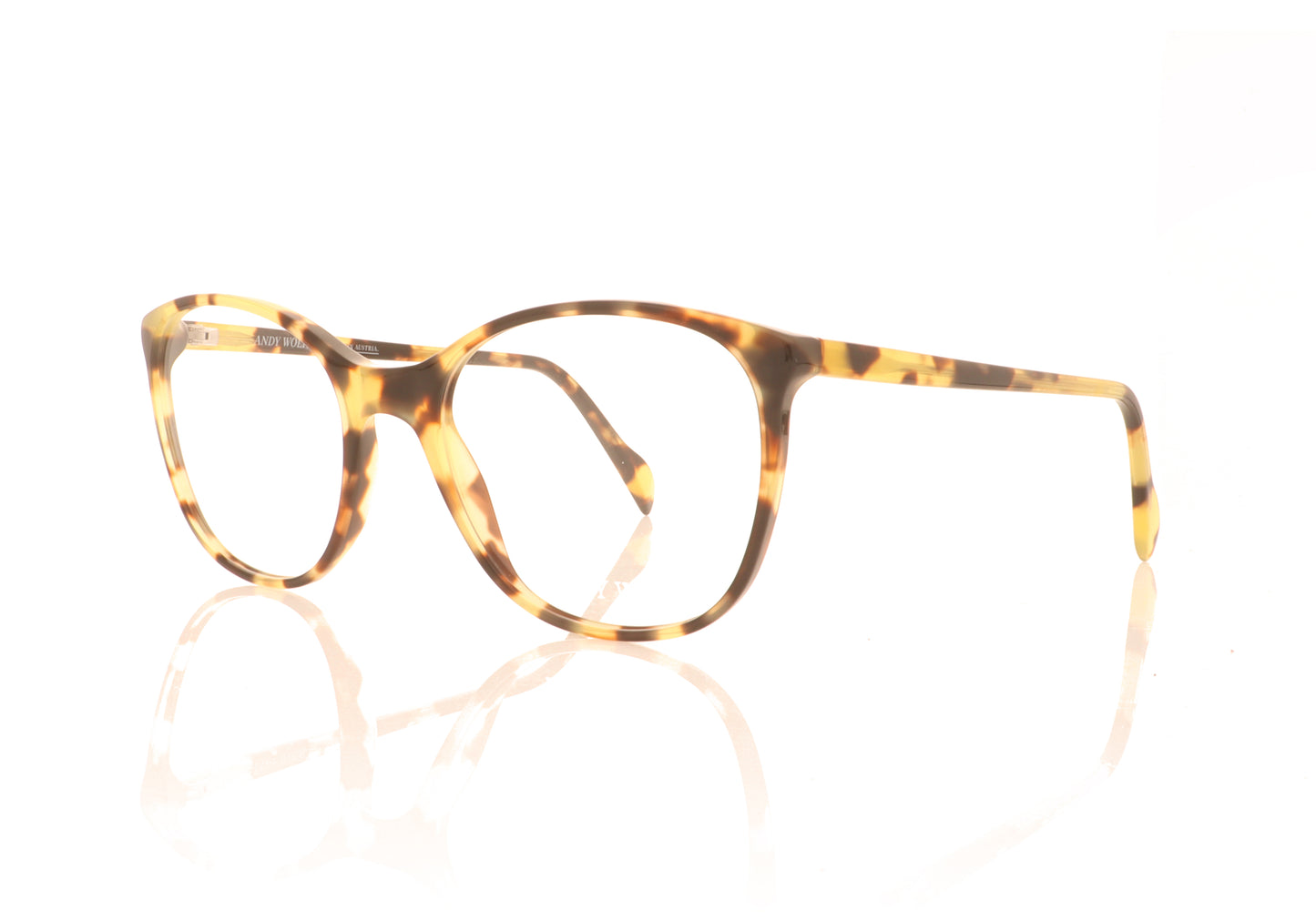 Andy Wolf 5113 3 Tortoise Glasses - Angle