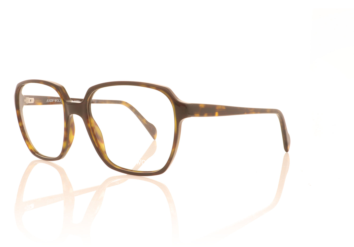 Andy Wolf AW5118 02 Tortoise Glasses - Angle