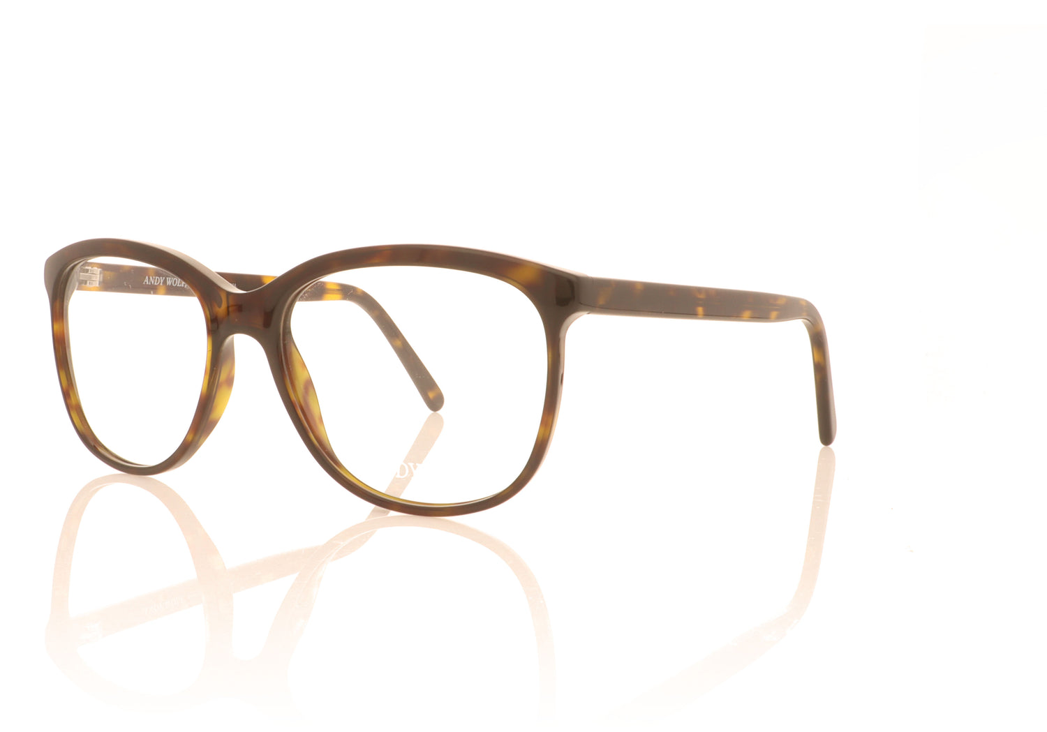 Andy Wolf AW5120 02 Tortoise Glasses - Angle