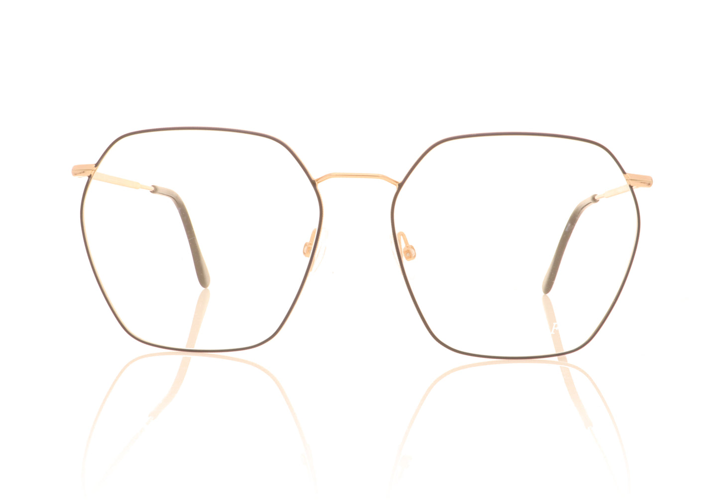 Andy Wolf 4768 7 Black Gold Glasses - Front