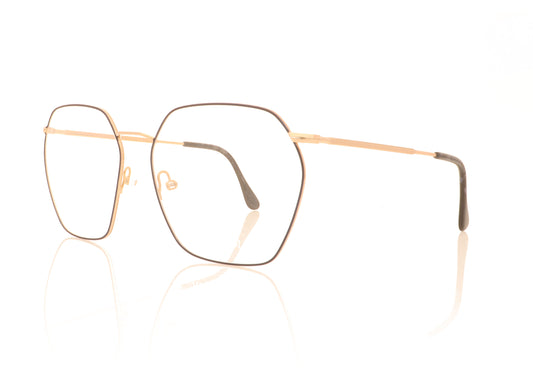 Andy Wolf 4768 7 Black Gold Glasses - Angle