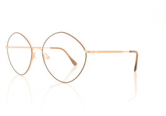 Andy Wolf 4777 02 Rose Gold Glasses - Angle
