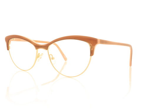 Andy Wolf AW5081 C Brown Glasses - Angle