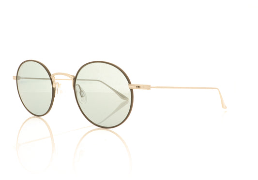 Barton Perreira Savant 2KK Silver Sunglasses - Angle
