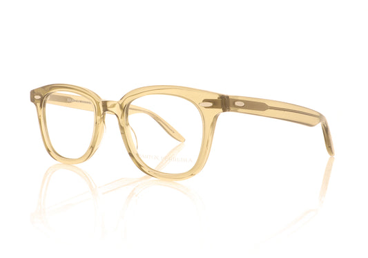 Barton Perreira Cecil KHA Khaki Glasses - Angle