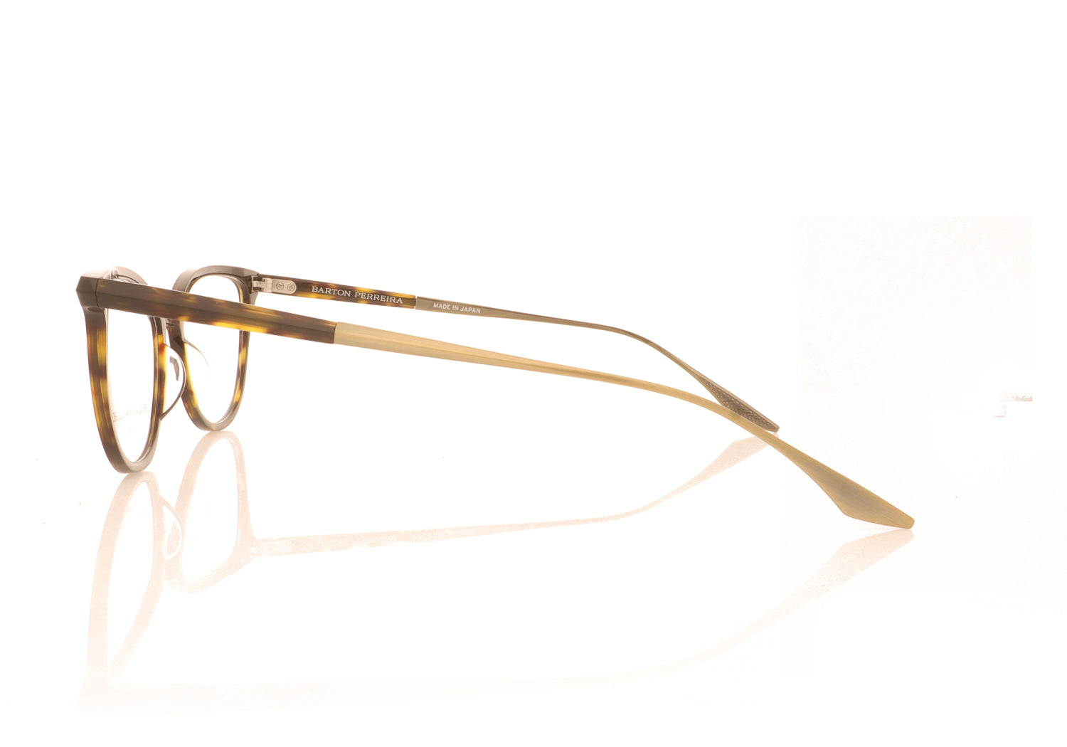 Barton Perreira Dandridge ANG Antique Gold Glasses - Side