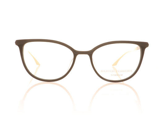 Barton Perreira Dandridge BLA/GOL Black Gold Glasses - Front