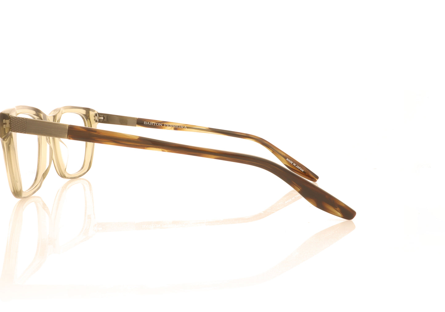 Barton Perreira Emory KHA/SUT/ANG Khaki Glasses - Side