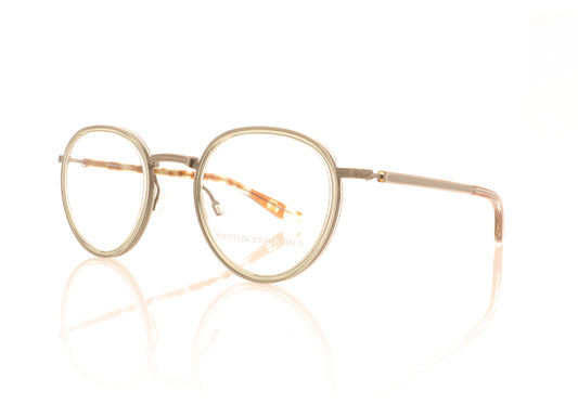 Barton Perreira BP5290/V 0AE Green Silver Glasses - Angle