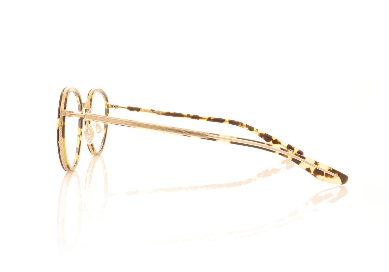 Barton Perreira BP5290/V HEC/GOL Tortoise Gold Glasses - Side