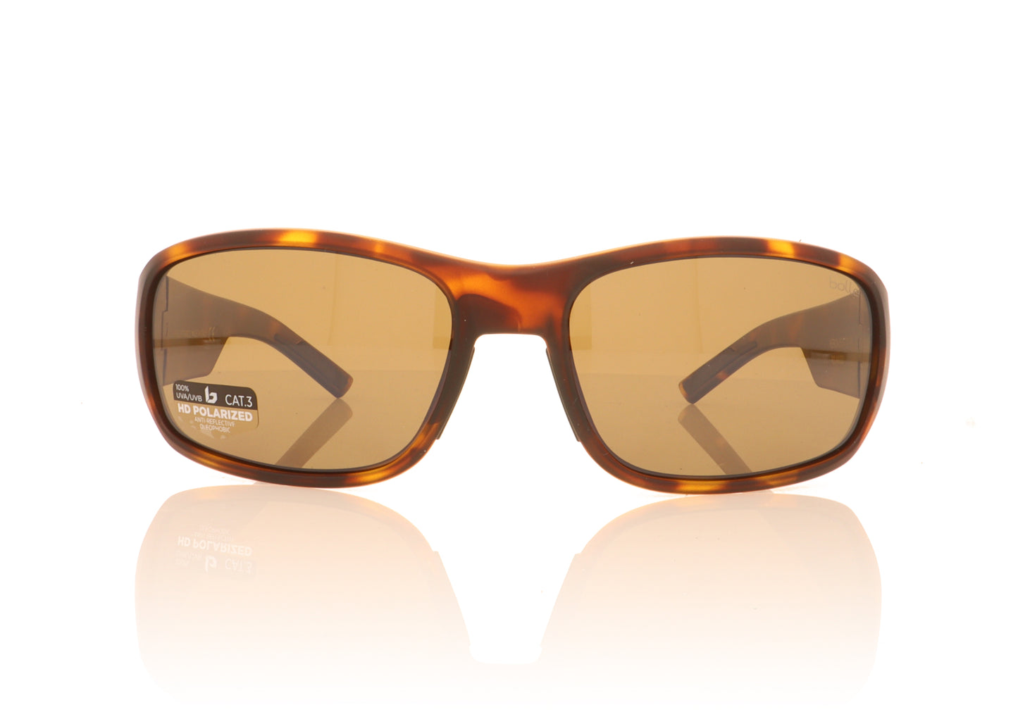 Bollé Heron BS007001 TM Tortoise Matte Sunglasses - Front