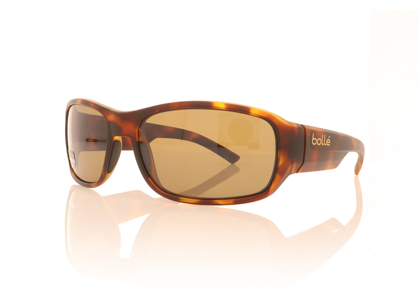 Bollé Heron BS007001 TM Tortoise Matte Sunglasses - Angle