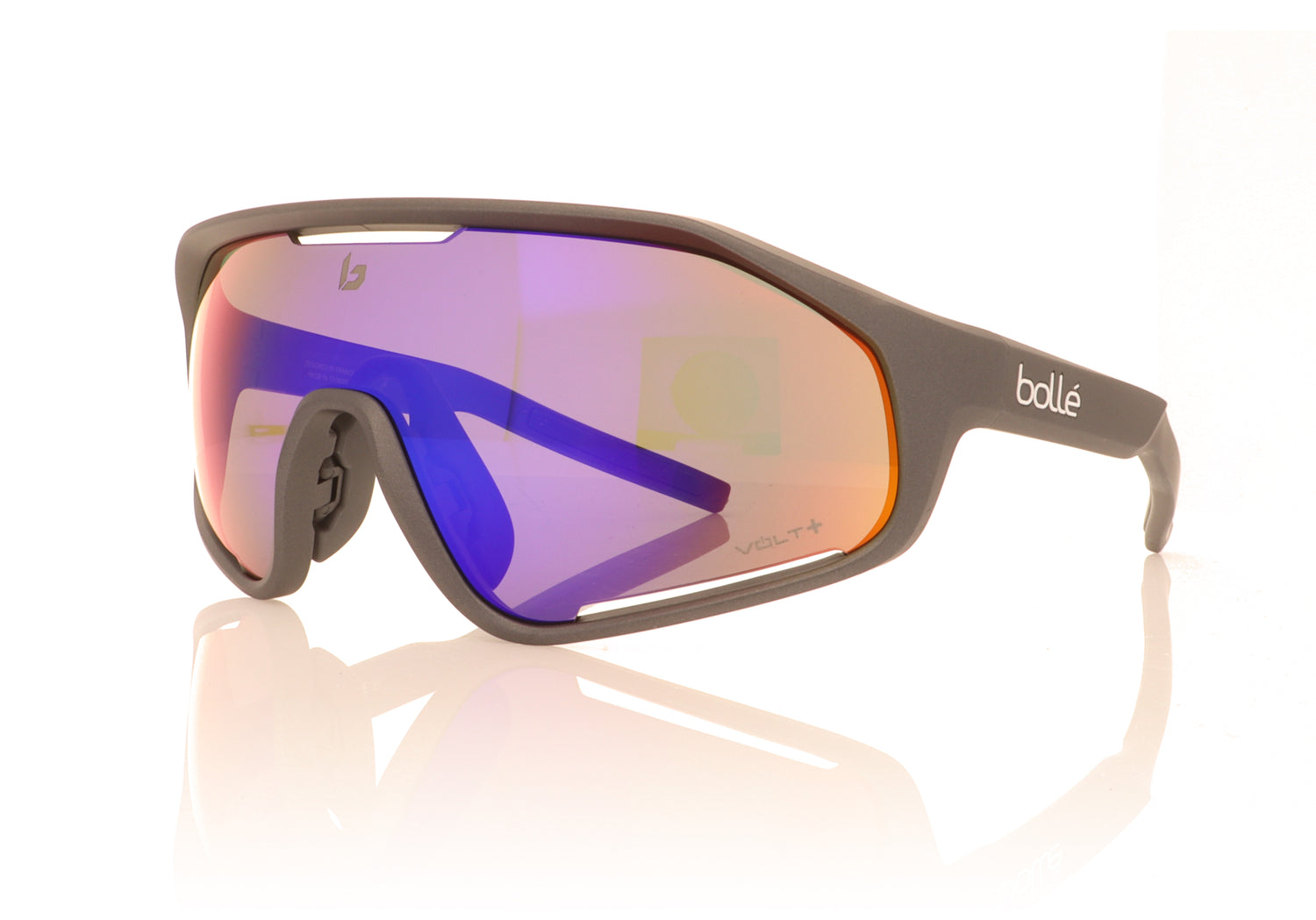 Bollé Shifter BS010001 TM Titanium Matte Sunglasses - Angle