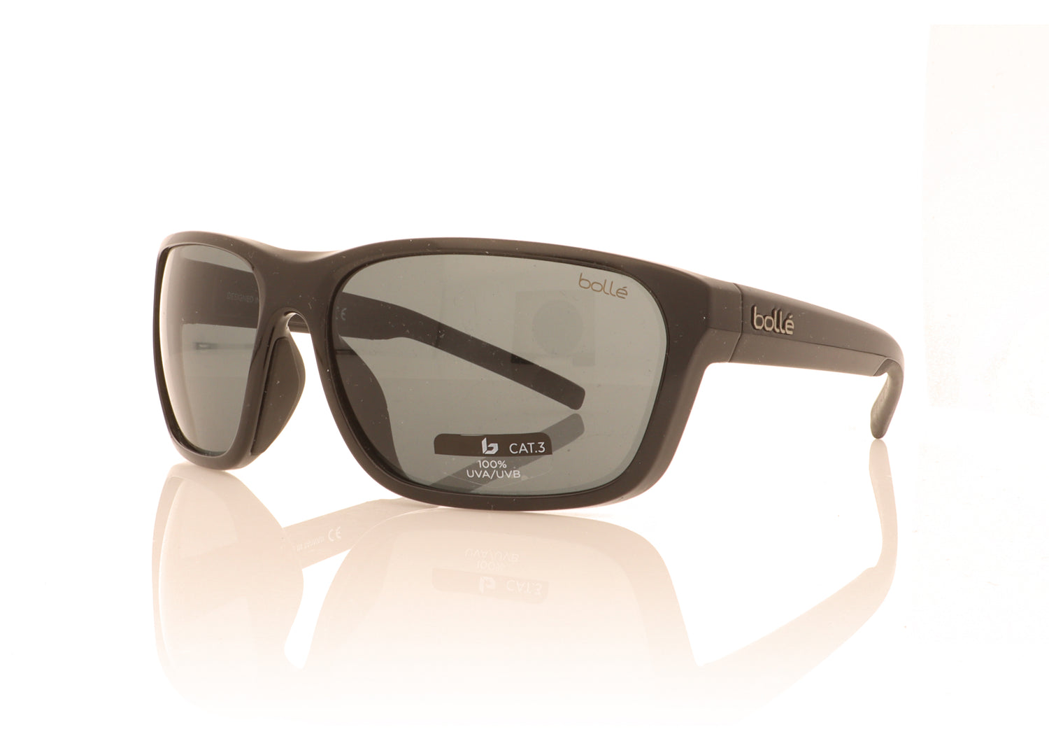 Bollé Strix BS022005 BS Black Shiny Sunglasses - Angle