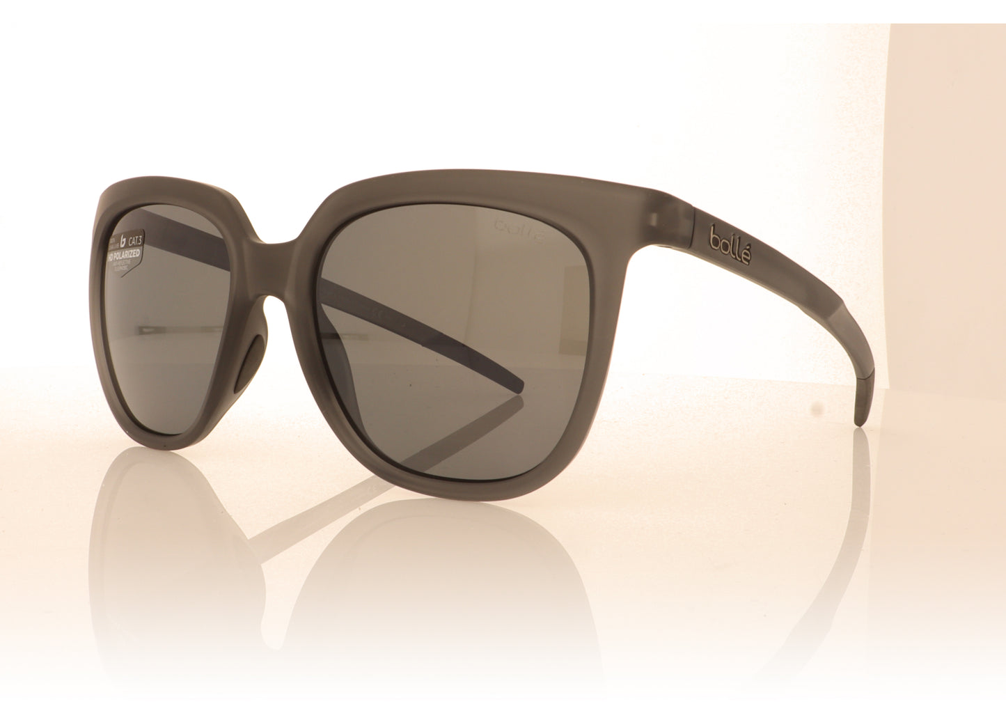 Bollé Glory BS028003 BCM Black Crystal Matte Sunglasses - Angle