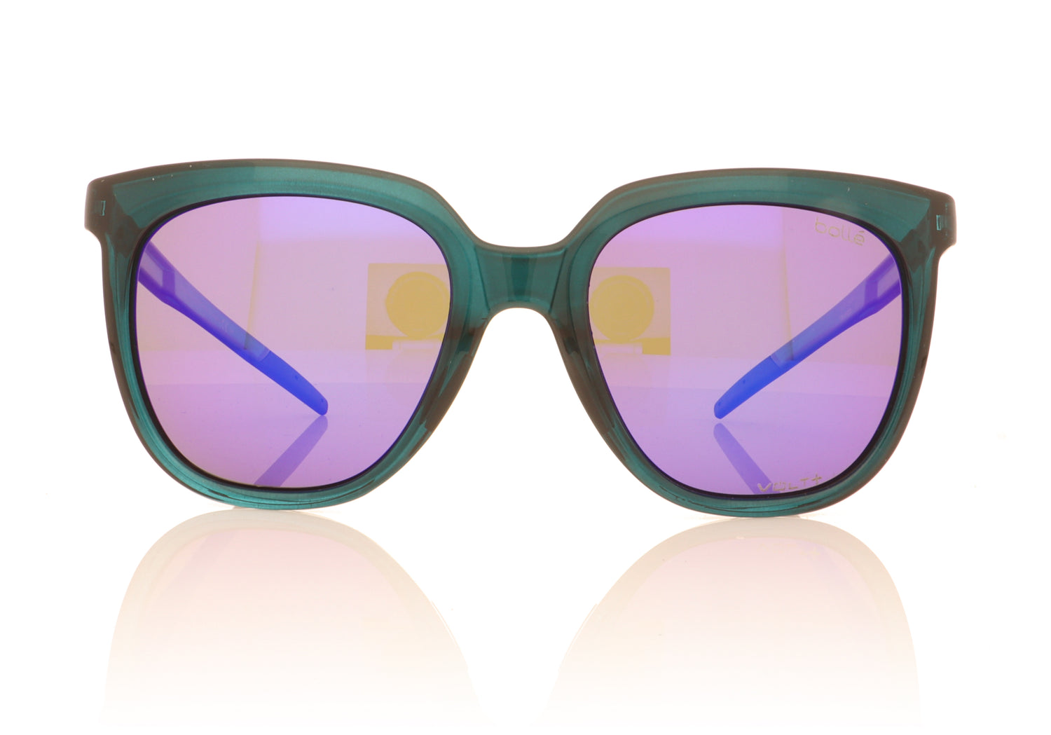 Bollé Glory BS028007 TCS Teal Crystal Shiny Sunglasses - Front