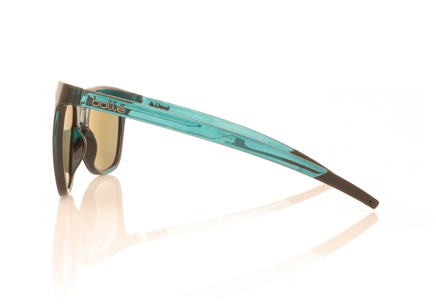 Bollé Glory BS028007 TCS Teal Crystal Shiny Sunglasses - Side