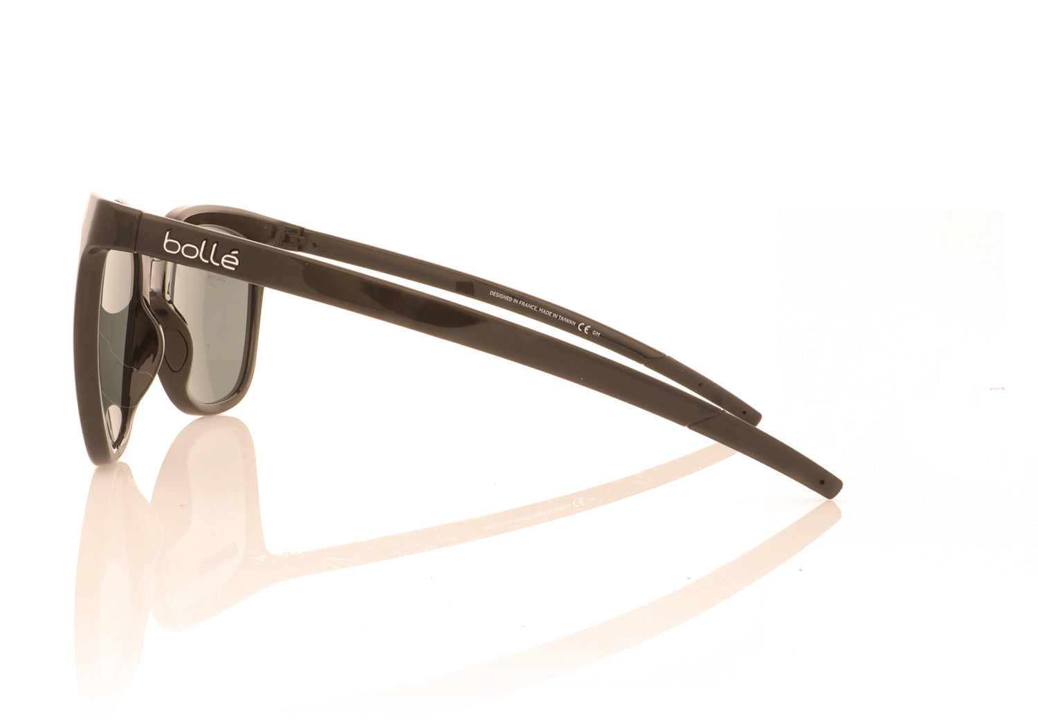 Bollé Glory BS028001 Black Shiny Sunglasses - Side
