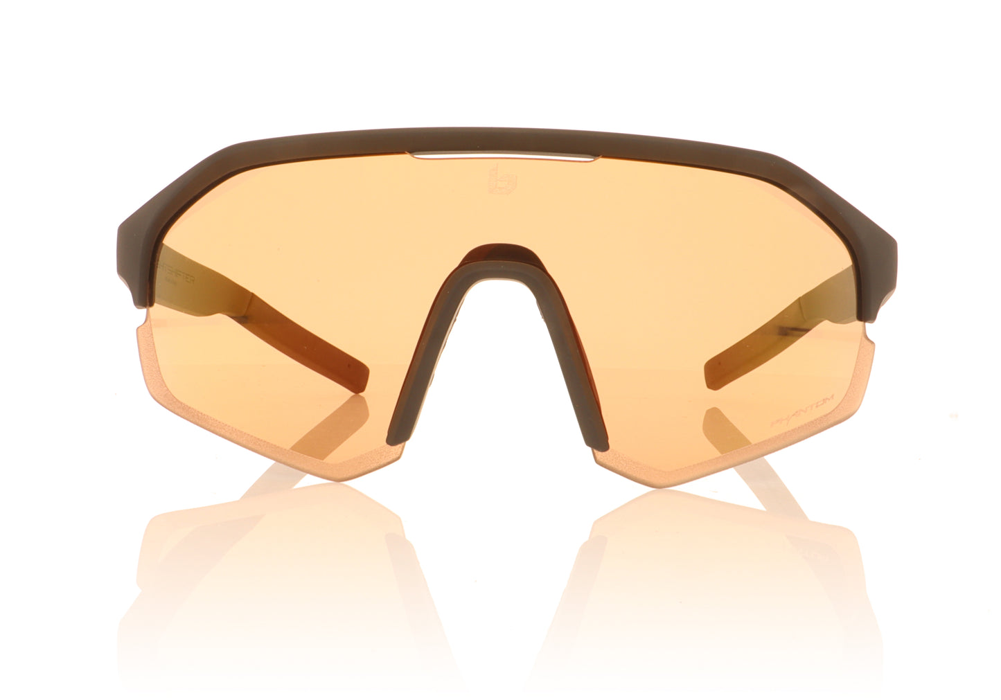 Bollé Lightshifter 12652 Matte Black Sunglasses - Front