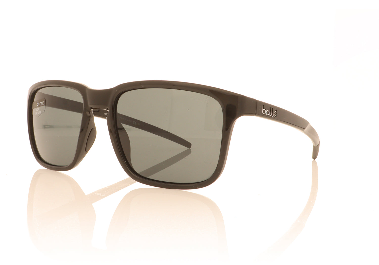 Bollé Score BS031001 Black Sunglasses - Angle