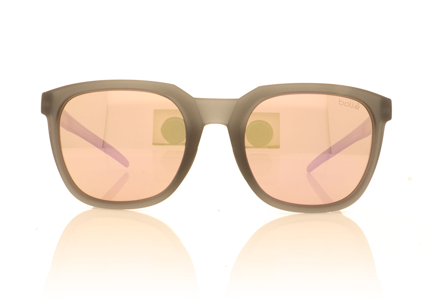 Bollé Talent BS017004 Black Crystal Matte Sunglasses - Front