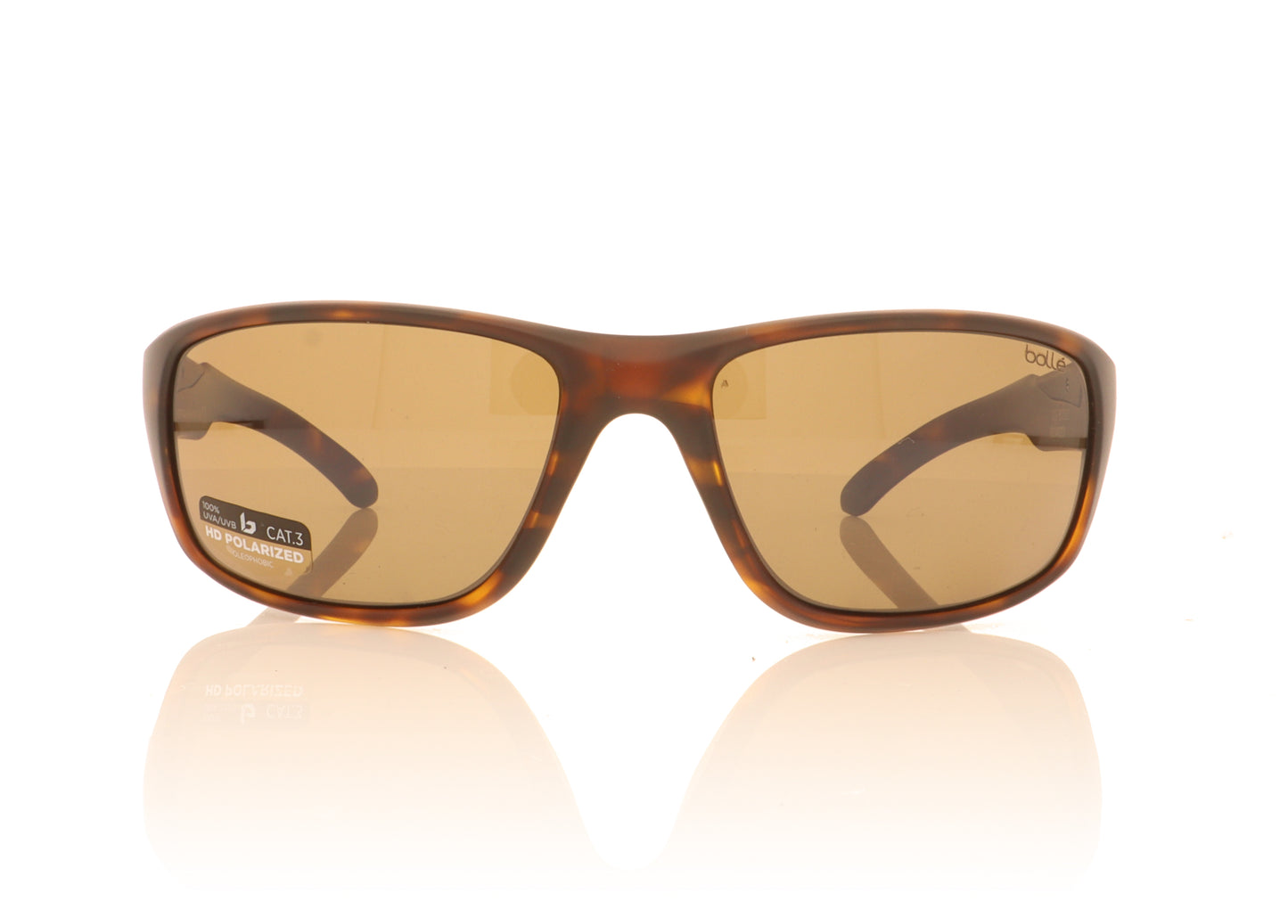Bollé Vibe BS012001 Matte Tortoise Sunglasses - Front
