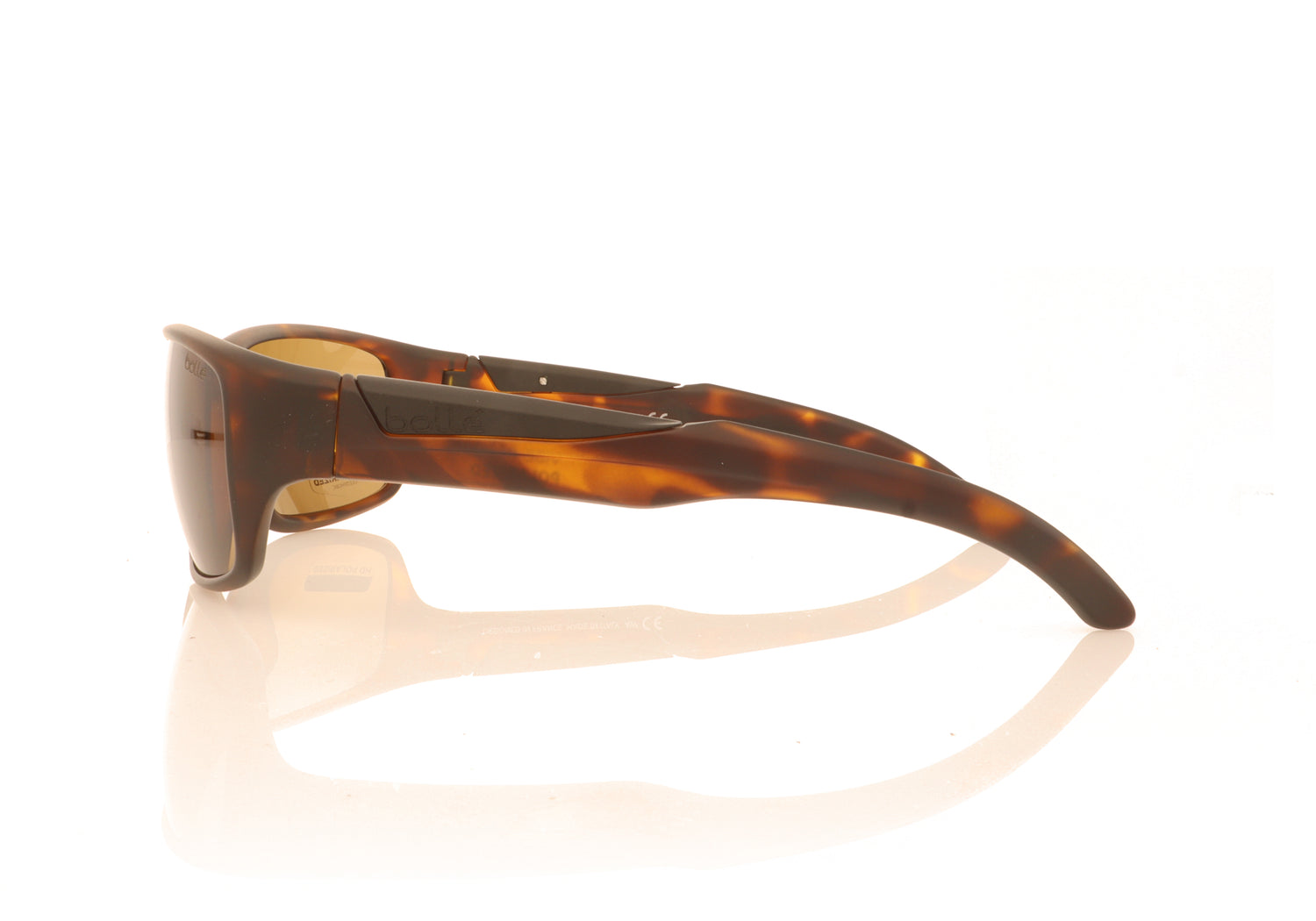 Bollé Vibe BS012001 Matte Tortoise Sunglasses - Side