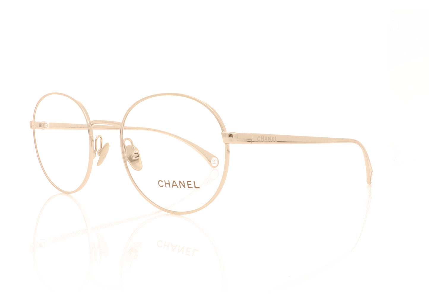 Chanel CH2209 C124 Silver Glasses - Angle