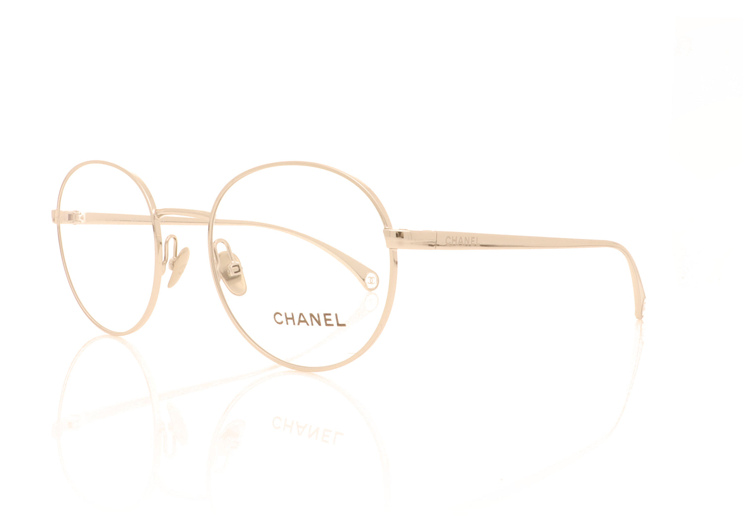 Chanel CH2209 C124 Silver Glasses - Angle