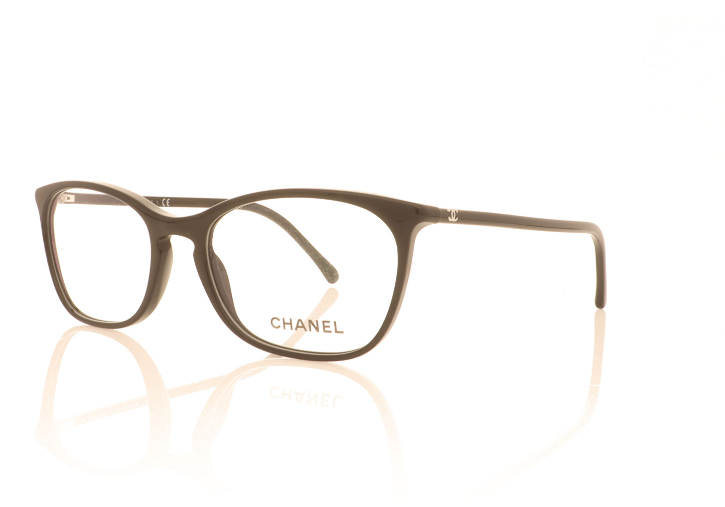Chanel 0CH3281 C501 Black Glasses - Angle
